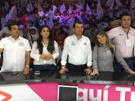 Desmiente  Cecilia González rumores de declinar a favor de Nava