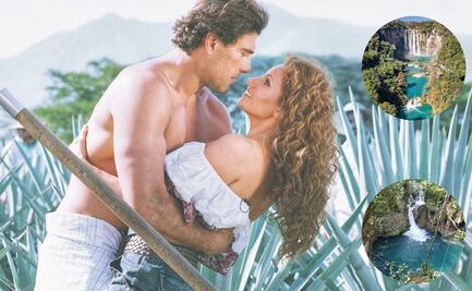 Destilando Amor: Estos son los parajes de la Huasteca donde “La Gaviota” y Eduardo Yáñez vivieron su historia