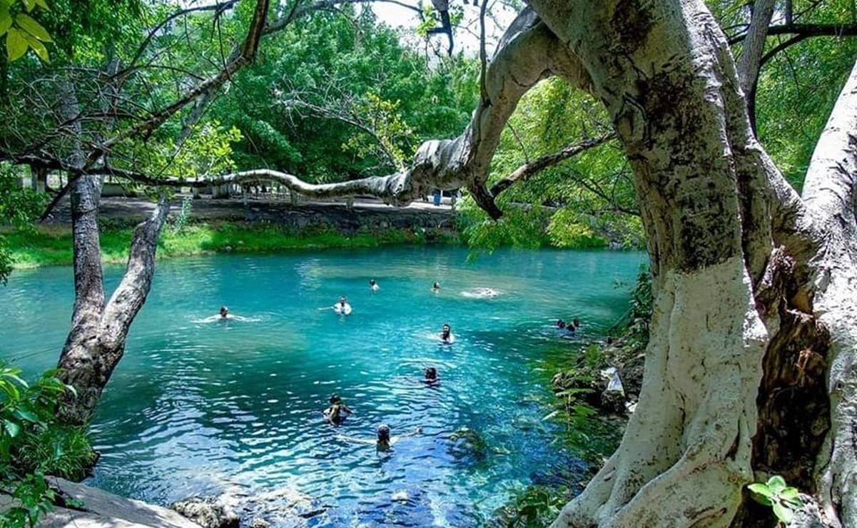 Aguas termales de San Sebastián. Foto: FB La Huasteca Potosina