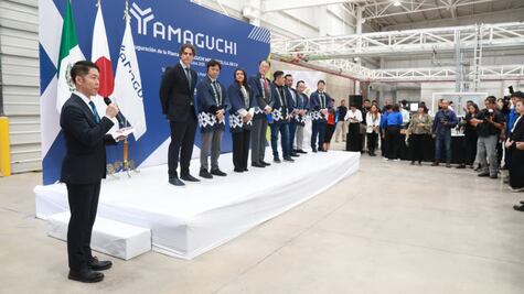 Avanza San Luis Potosí en atracción de inversión; Ricardo Gallardo inaugura planta japonesa