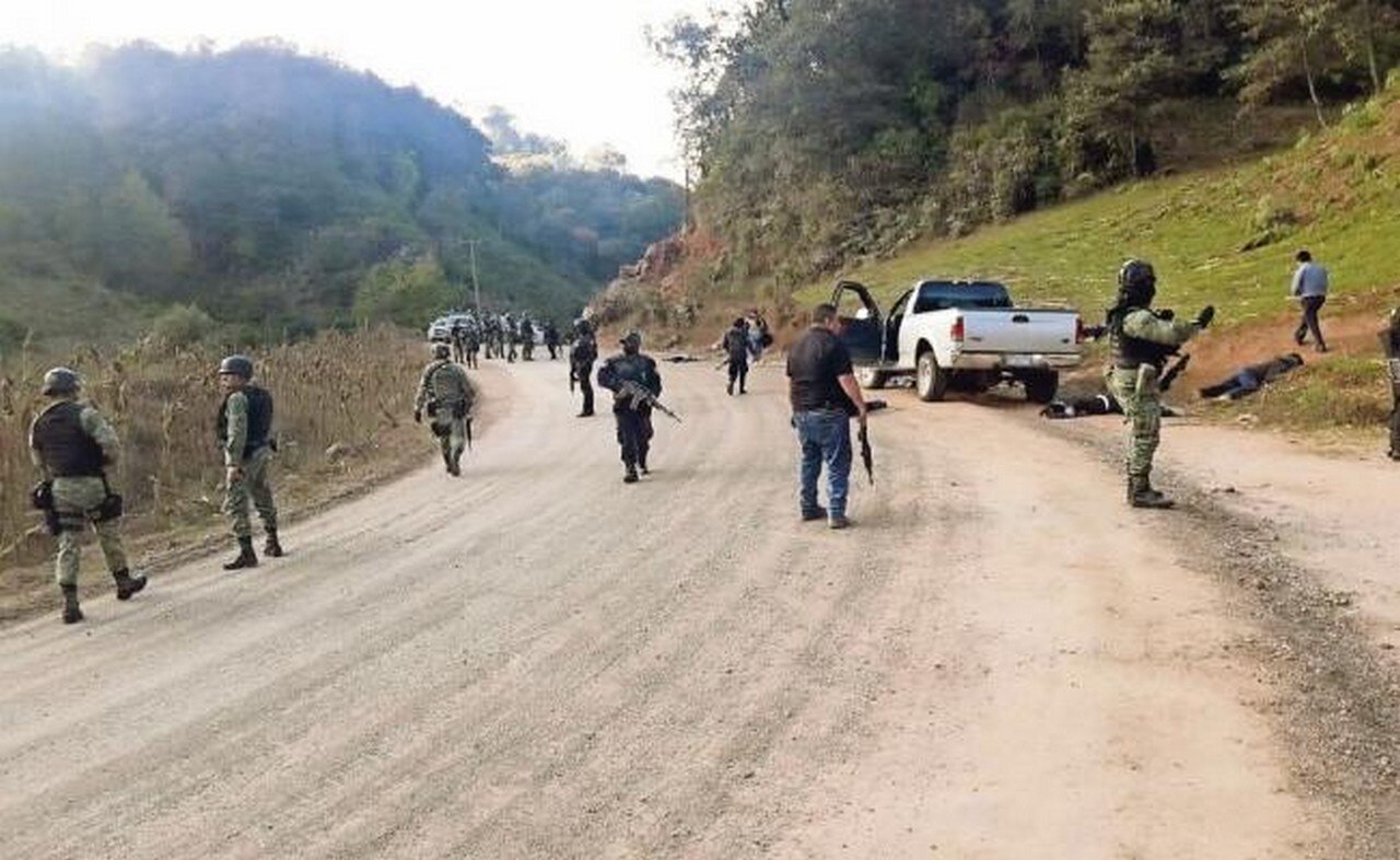 El enfrentamiento entre policías comunitarios e integrantes de Los Ardillos se registró en la comunidad de Rincón de Chautla, en Chilapa, Guerrero. (ESPECIAL)
