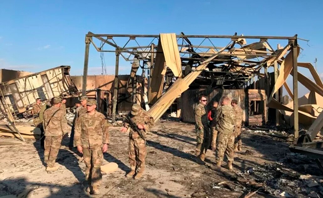 Soldados de EU sufrieron conmoción cerebral tras ataque en Irak: Pentágono