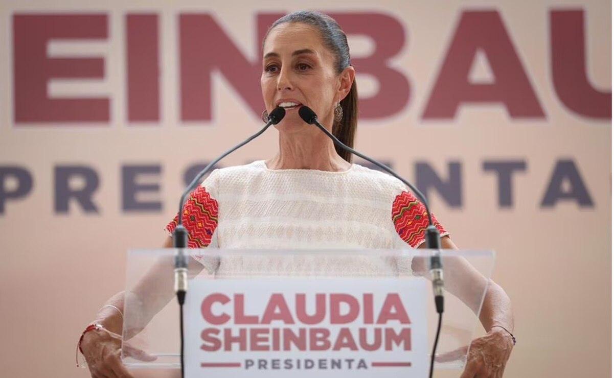 Claudia Sheinbaum habla sobre permanencia de los programas sociales. Foto: Diego Simón