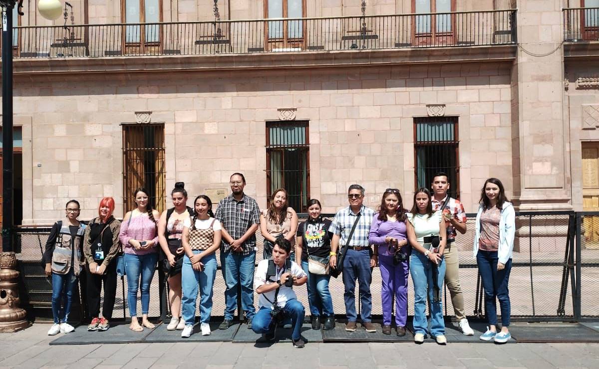 Periodistas de SLP se suman a protesta nacional por asesinato del comunicador Luis Sánchez en Nayarit