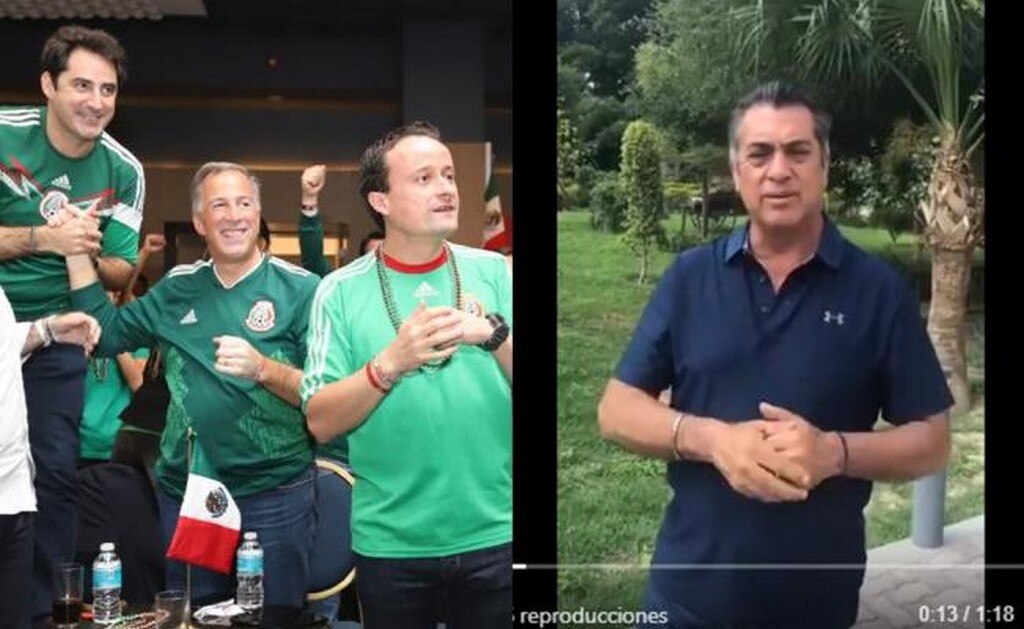  Festejan candidatos presidenciales pase de México a la siguiente ronda en el mundial