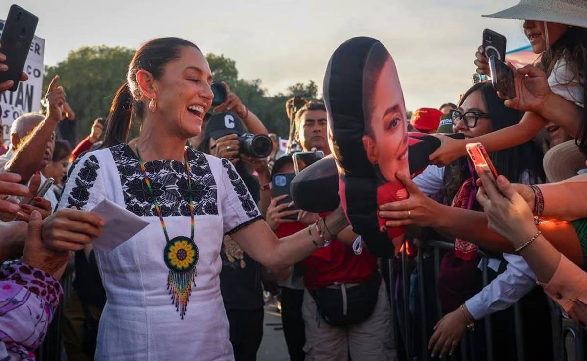"Nunca más fraudes electorales", promete Sheinbaum en Puebla