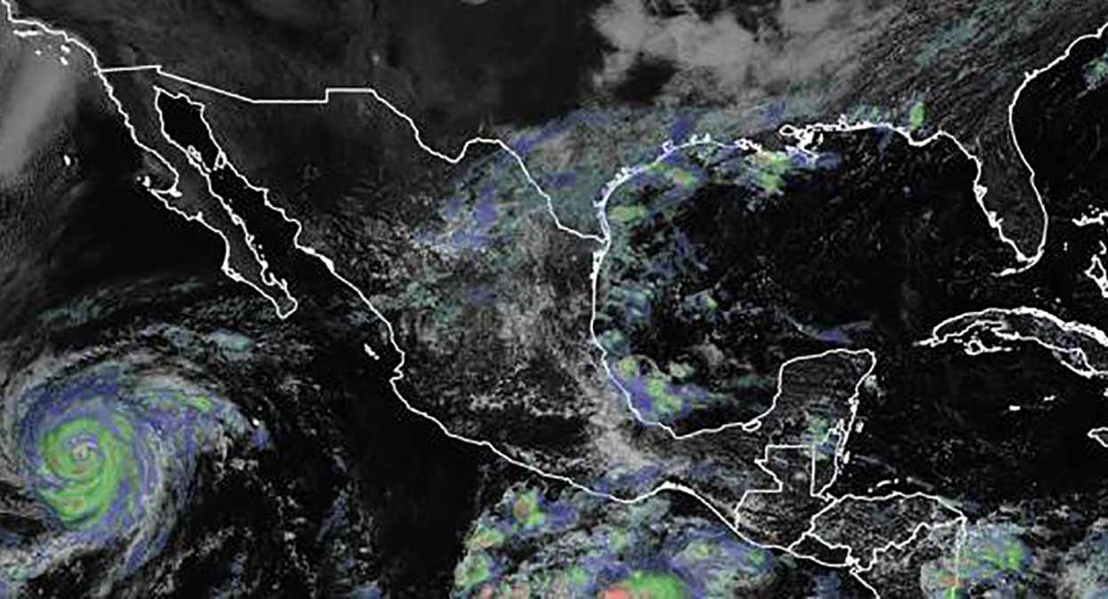 Por “Rosa”, emiten alertas amarilla y verde para 30 municipios de Sonora