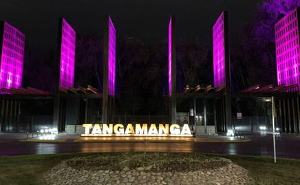 Conductor se estrella contra las letras monumentales del Tangamanga 