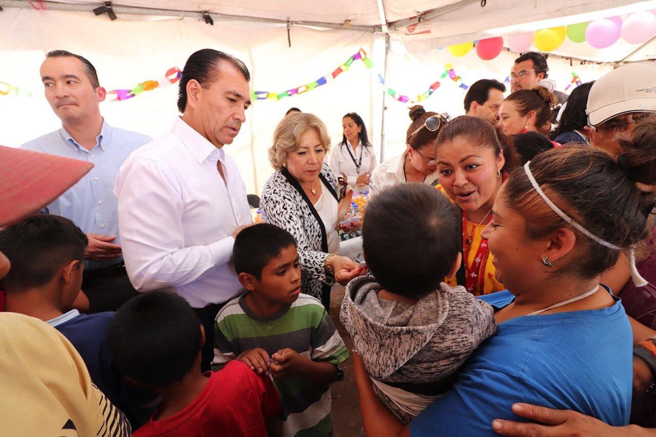 Ayuntamiento festejó a niños en situación vulnerable