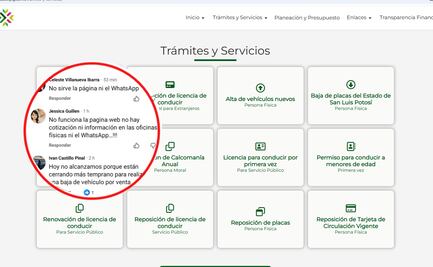 Reportan fallas en sitio web de Finanzas de SLP, en el marco del programa de  “Contribuyente Cumplido 2026”  