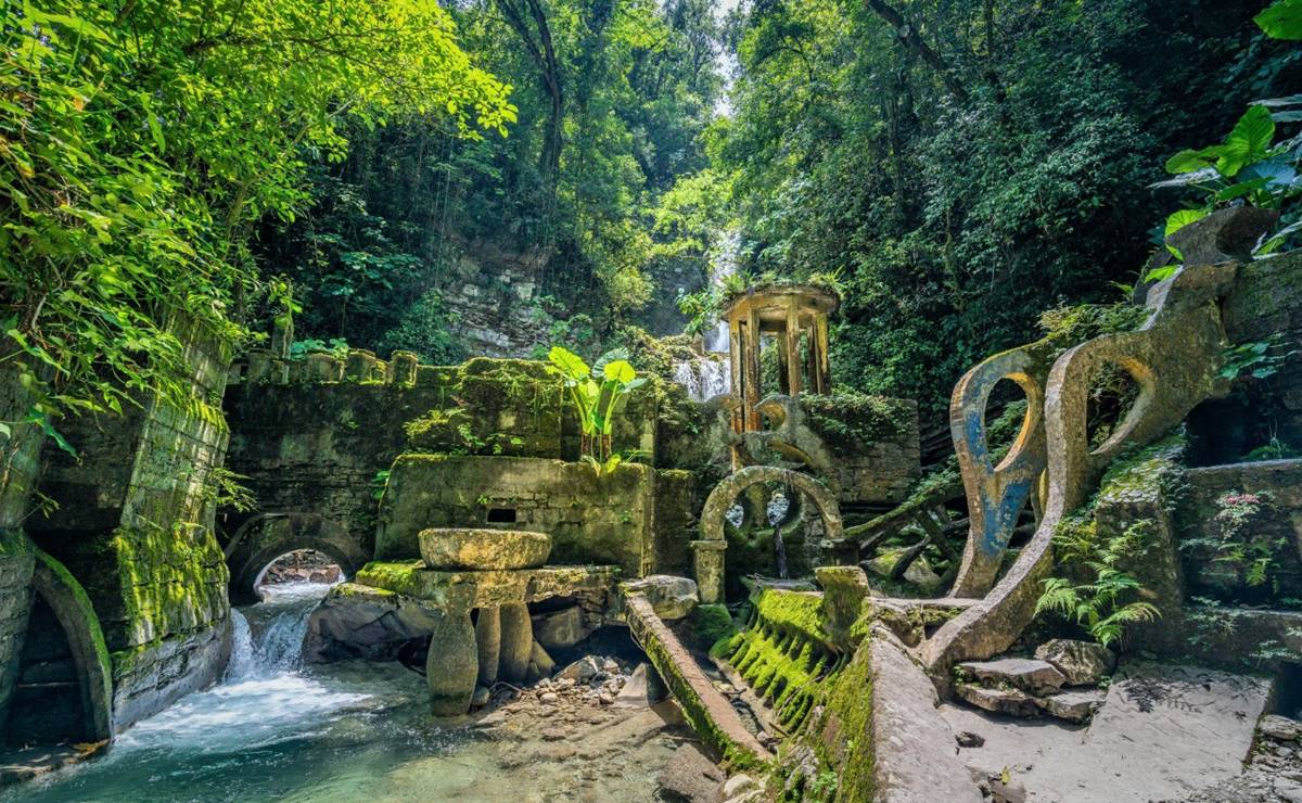 Destinarán porcentaje de entradas del Jardín “Edward James” para embellecer Xilitla