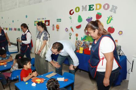 Inauguran estancia infantil en la FENAPO 2019