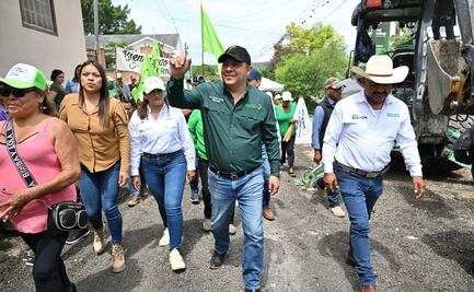 Impulsa Ricardo Gallardo obras de infraestructura vial en el municipio de Rayón, SLP