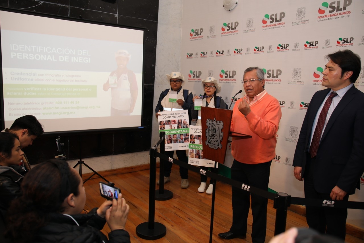 Del 2 al 27 de marzo se llevará a cabo Censo de Población 2020 en SLP