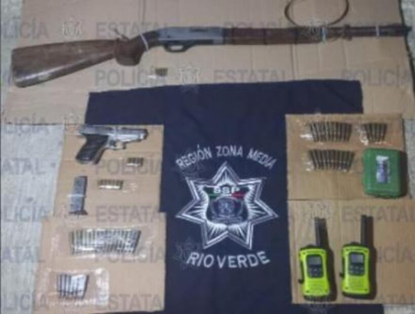 Detienen a dos por ataque peligroso y portación de arma de fuego en El Naranjo