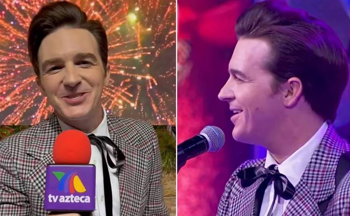 Drake Bell, feliz en México y en TV Azteca. Foto: Tomada de video