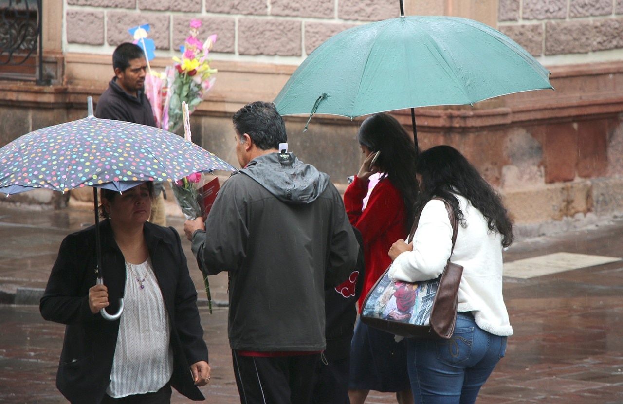 Prevén lluvias para SLP en las próximas horas