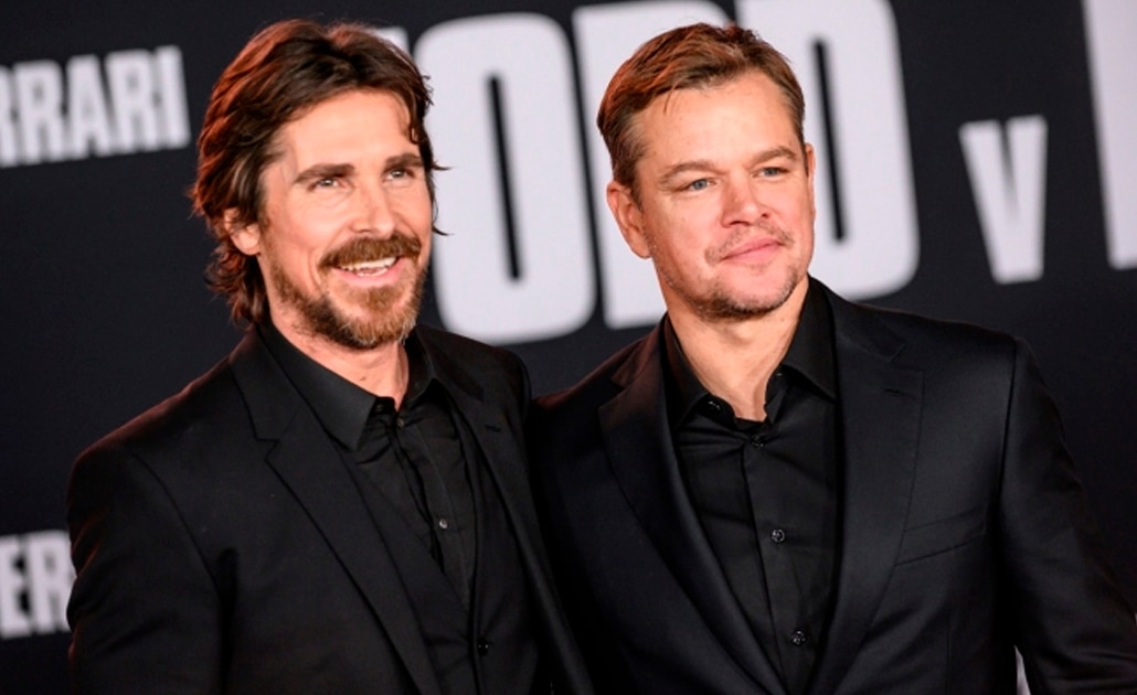 Matt Damon y Christian Bale protagonizan la cinta "Ford v Ferrari"