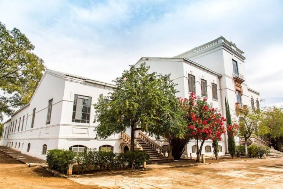 El Balandrán es un edificio construido en 1906; originalmente fue una estación agrícola; actualmente es un Centro de Investigación de la UASLP. Foto: turismo.cdfdz.gob.mx
