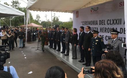 Conmemoran 172 aniversario de la gesta heroica de Niños Héroes de Chapultepec