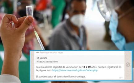 ¿Mayores de 18 años ya se pueden registrar para vacunación contra Covid-19?