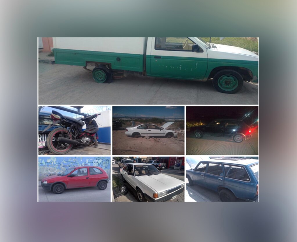 Policía Municipal recupera siete vehículos con reporte de robo 