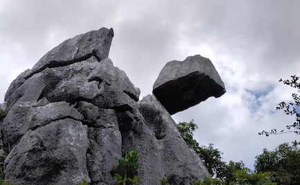 ¿Cómo llegar a la piedra flotante en el Valle de los Fantasmas SLP?