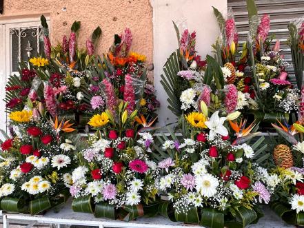 Por ofrendas a la Virgen de Guadalupe, se encarecen las flores en San Luis