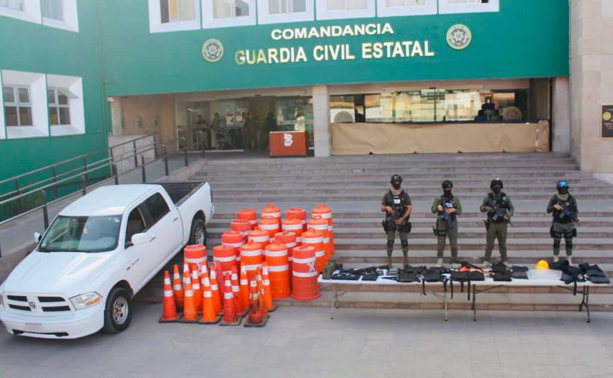 Guardia Civil asegura armas, vehículos y equipo táctico en Guadalcázar 