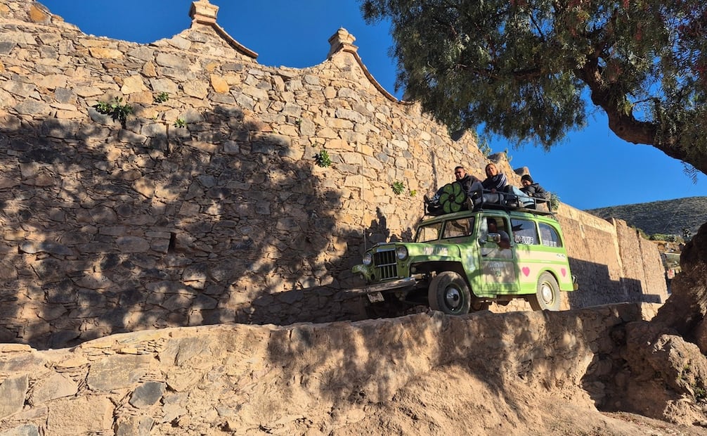Recorridos en willys en Real de Catorce. Foto: Fb@ Yo Amo Catorce