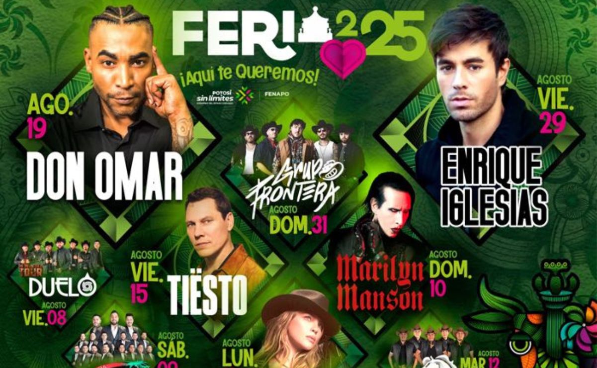 Fenapo 2025: Lista completa de artistas confirmados en el Teatro del Pueblo y fechas