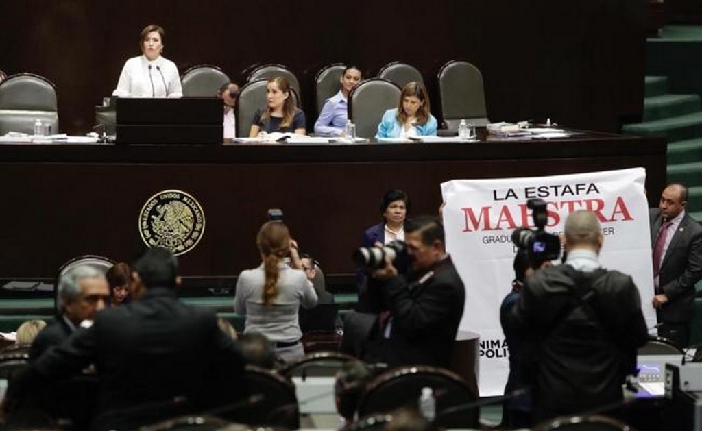 Rosario Robles comparece ante diputados. Foto: Iván Stephens/EL UNIVERSAL