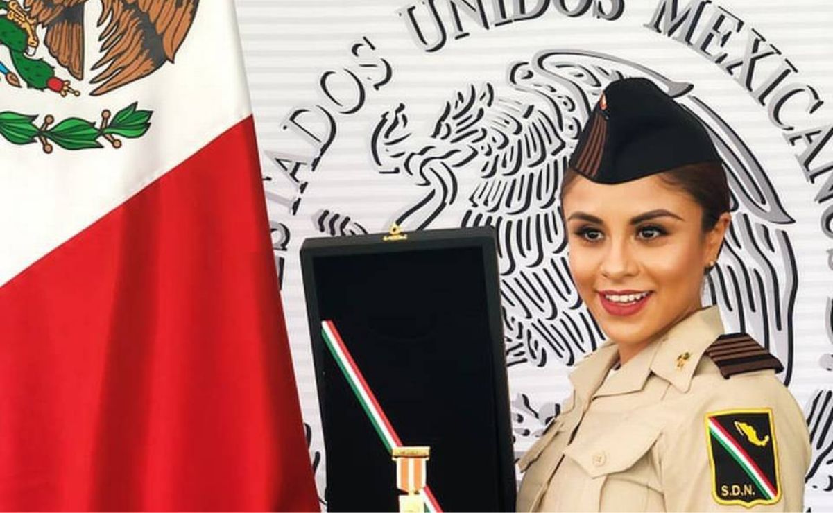 La atleta potosina contó en diferentes entrevistas que portar el uniforme militar representa para ella un respeto, honor y orgullo. Foto: Especial