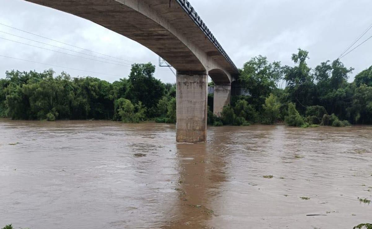 Tormenta tropical “Chris” deja dos localidades incomunicadas en Rioverde, SLP