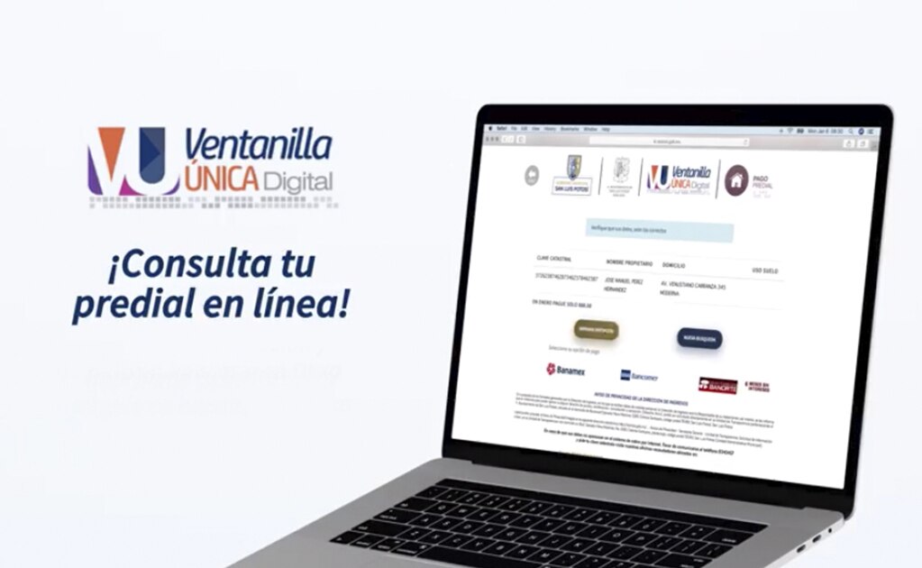 Pago del predial se puede hacer por internet: Ayuntamiento capitalino