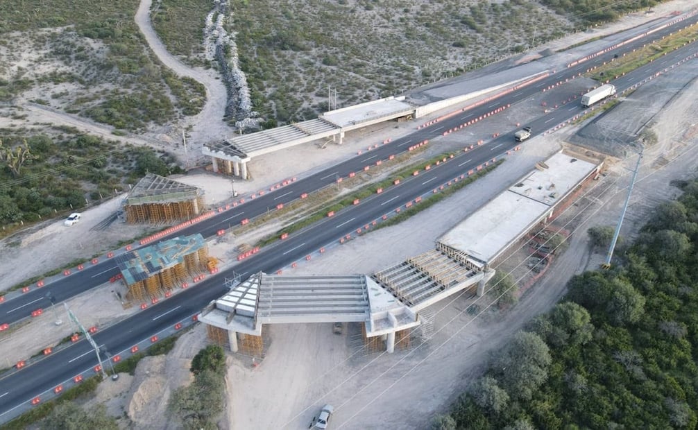 Autopista San Luis Potosí-Matehuala. Foto: FB@Ricardo Gallardo Cardona.