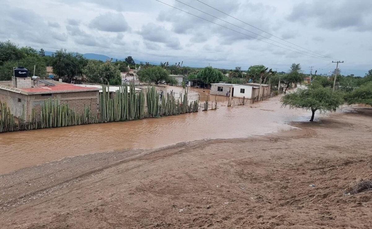 Lluvias de las últimas horas provocaron crecida de los cuerpos de agua en diferentes puntos del estado. Foto: Archivo