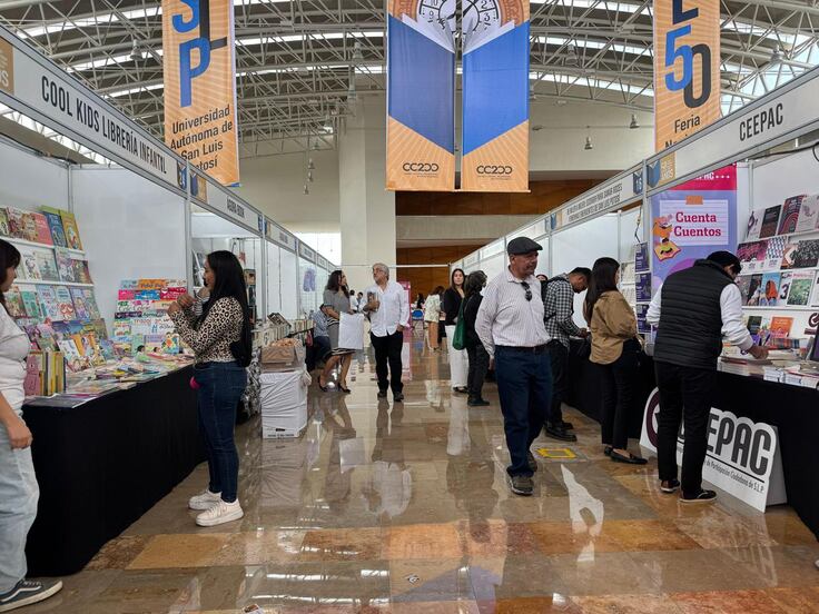 Celebra 50 años Feria Nacional del Libro de la UASLP; reúne a casi 60 editoriales  