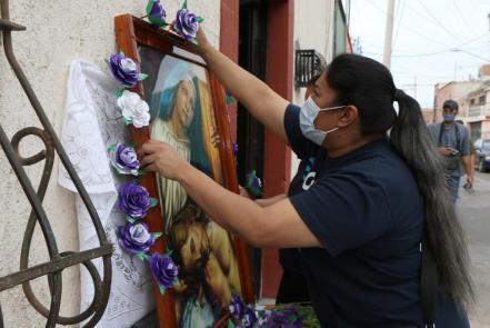 Buscan que la tradición del Altar de Dolores sea declarado patrimonio cultural de SLP