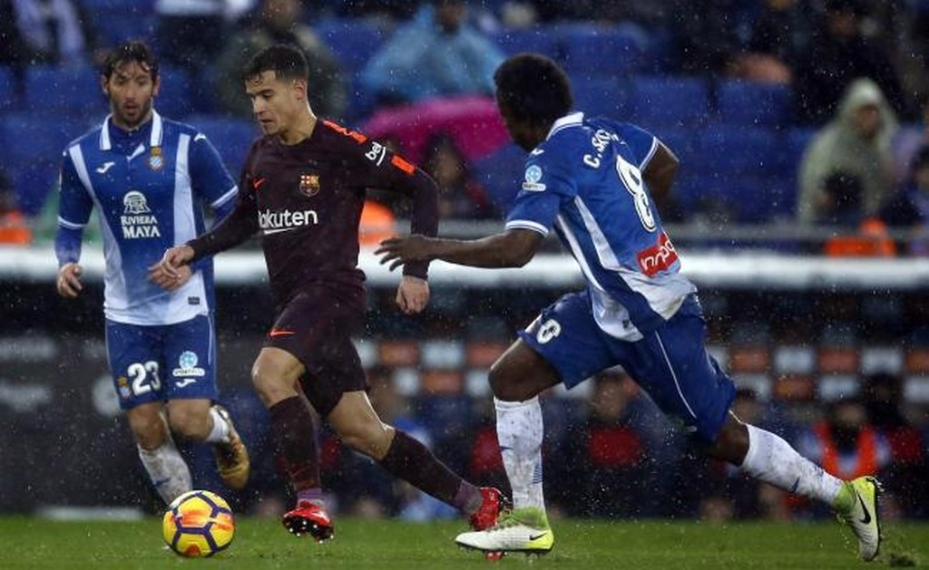Barcelona empata con el Espanyol