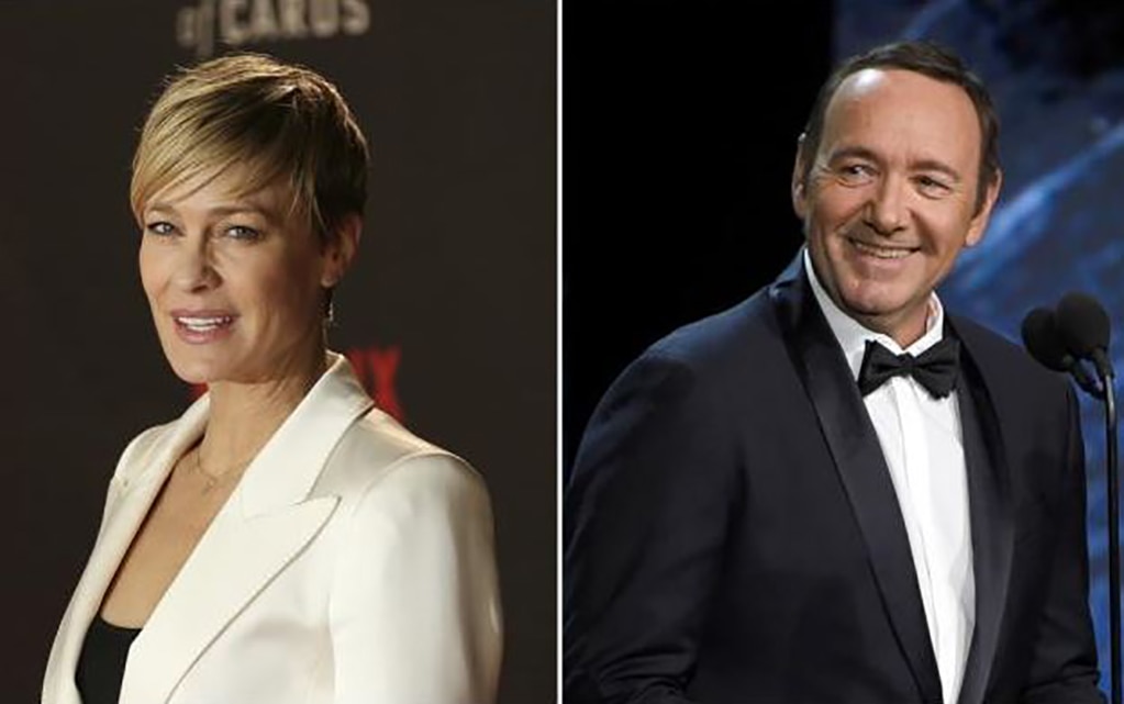 Robin Wright sobre Kevin Spacey: "No conocía al hombre"
