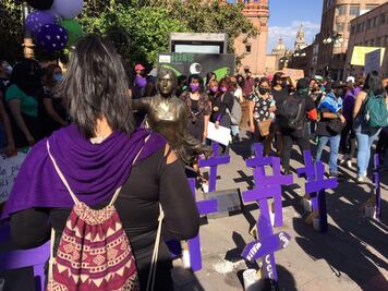 “¡Este 8M volveremos a salir”, feministas convocan a mega marcha en SLP