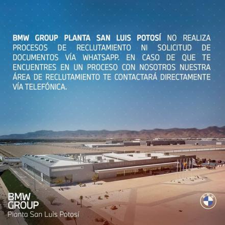 ¡Cuidado! BMW alerta por falsos procesos de reclutamiento vía WhatsApp