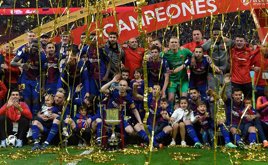 El Barcelona conquista la Copa del Rey