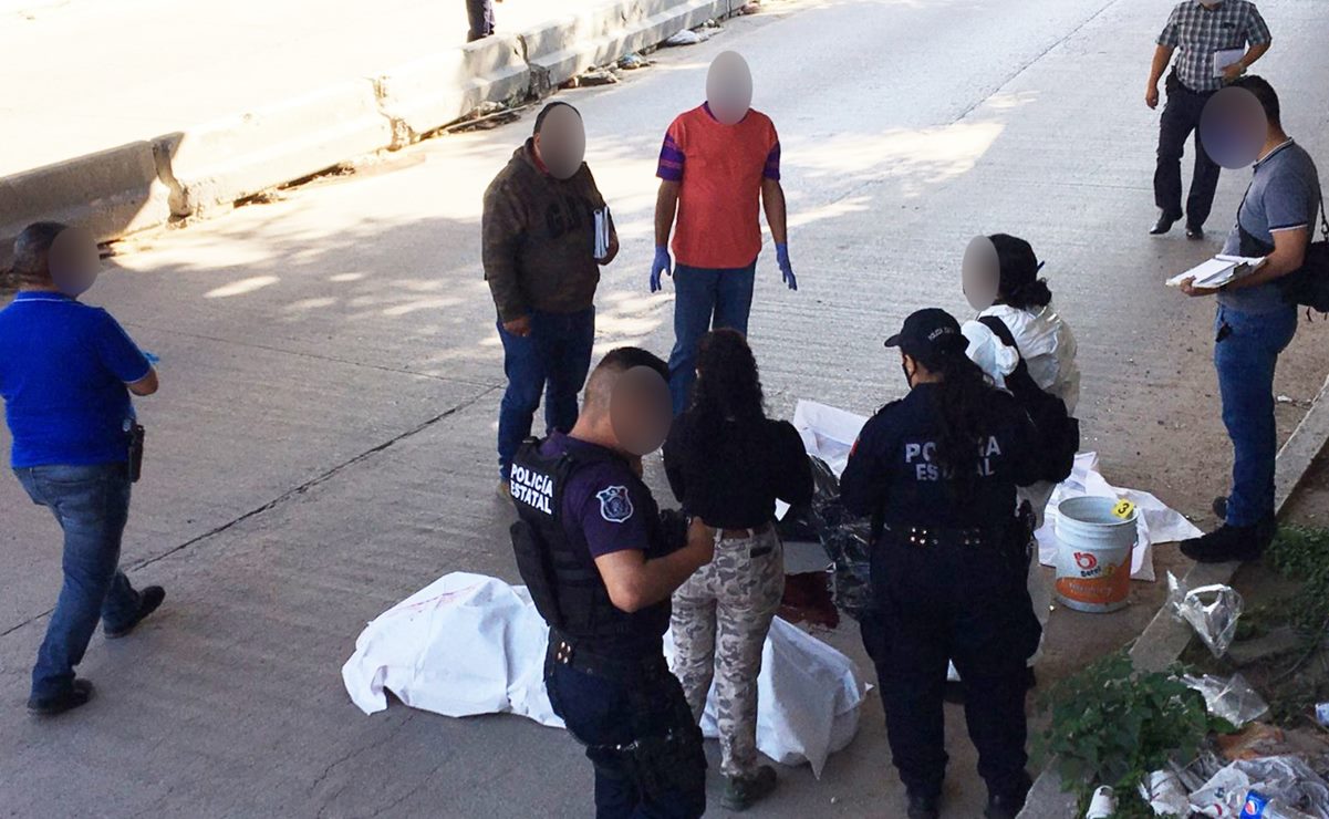 Investigan hallazgo de dos cadáveres en Río Españita 