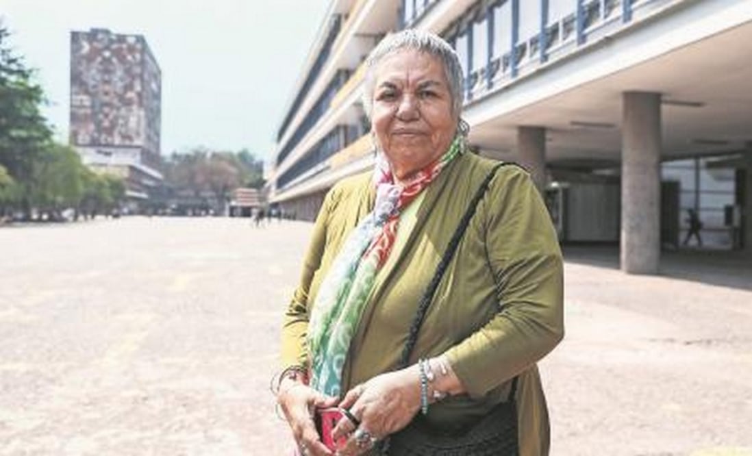 Ana Ignacia Rodríguez Líder del movimiento estudiantil de 1968 (FOTOS: CRISTOPHER ROGEL BLANQUET. EL UNIVERSAL)