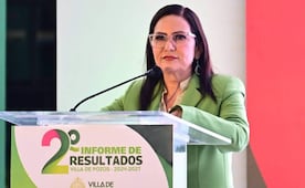 Patricia Aradillas destaca más de mil 500 mdp en obras durante Segundo Informe de gobierno de Villa de Pozos