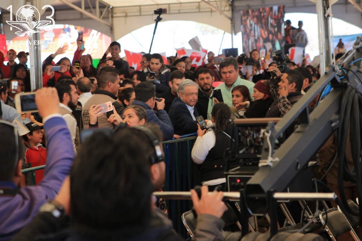 Confirman visita de AMLO a SLP