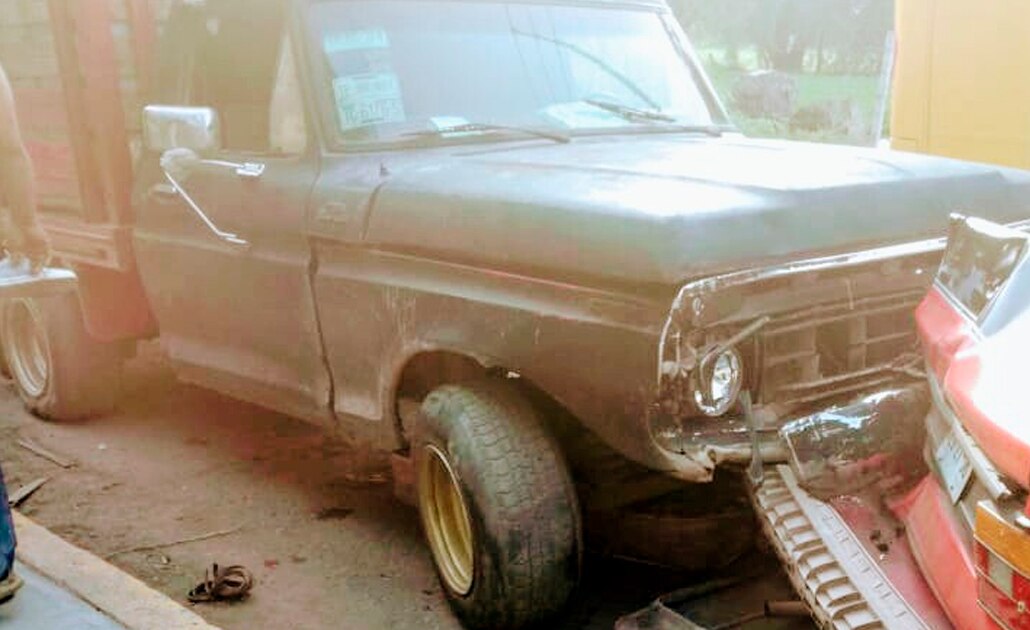 Choque en La Virgen, una mujer resultó lesionado