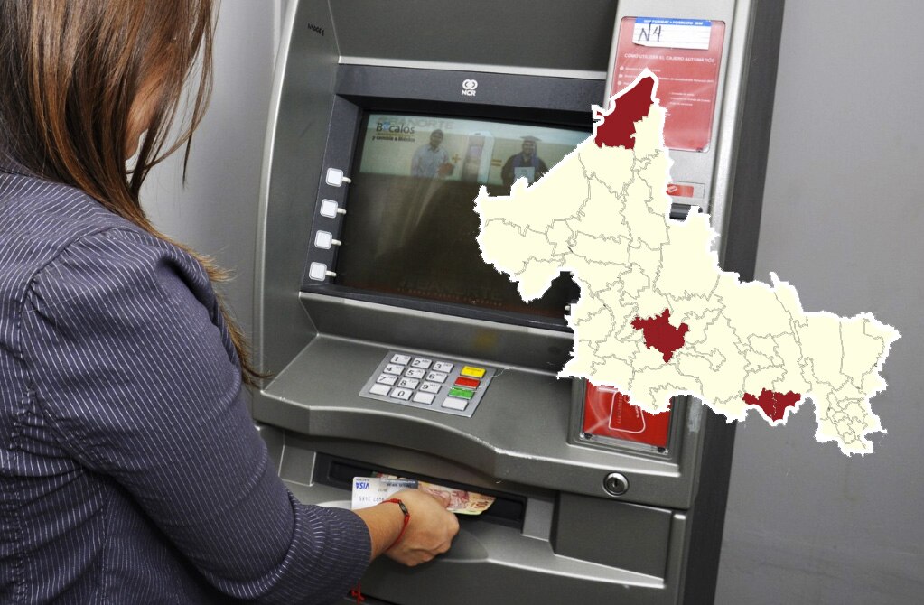 Cinco municipios desbancarizados en SLP